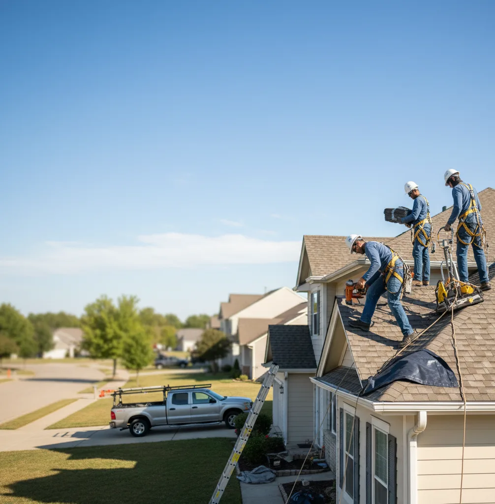 Roof Repair in Franklinville